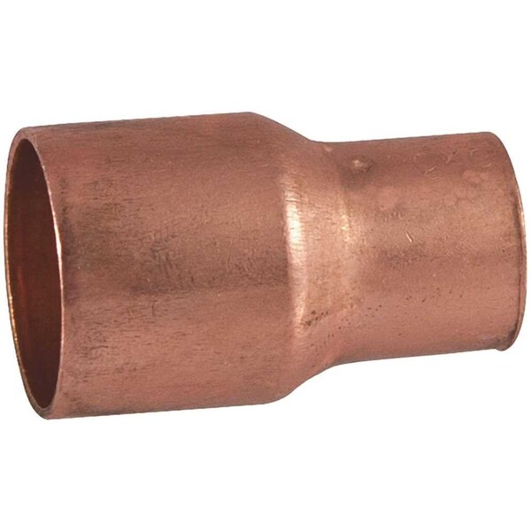 3/4 in. x 1/2 in. Wrot Copper C x C Reducing Coupling, 25PK